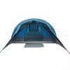  4 személyes kék vízálló kupolás kempingsátor
