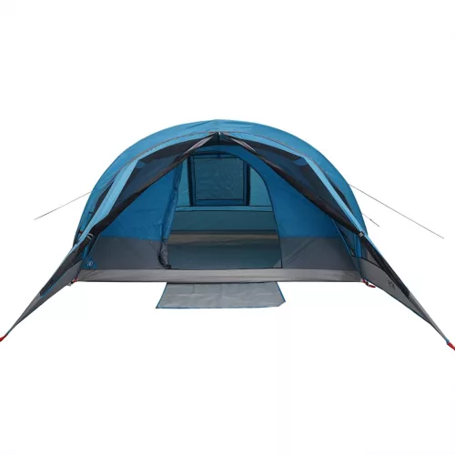  4 személyes kék vízálló kupolás kempingsátor