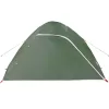  6 személyes zöld vízálló kupolás családi sátor