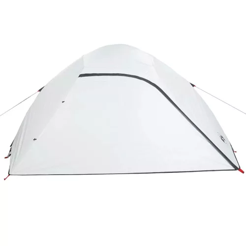  6 személyes fehér sötétítő szövet vízálló kupolás családi sátor