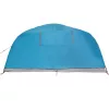  4 személyes kék vízálló kupolás kempingsátor