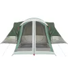  8 személyes zöld vízálló tipi családi sátor