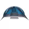  6 személyes kék vízálló családi sátor