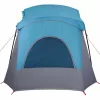  5 személyes kék vízálló kempingkabinsátor