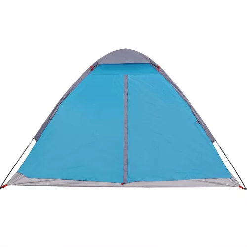  2 személyes kék vízálló kupolás kempingsátor