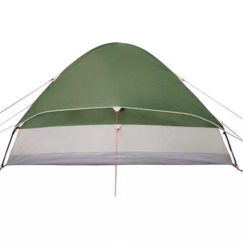  4 személyes zöld vízálló kupolás kempingsátor