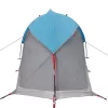  1 személyes kék vízálló kupolás kempingsátor