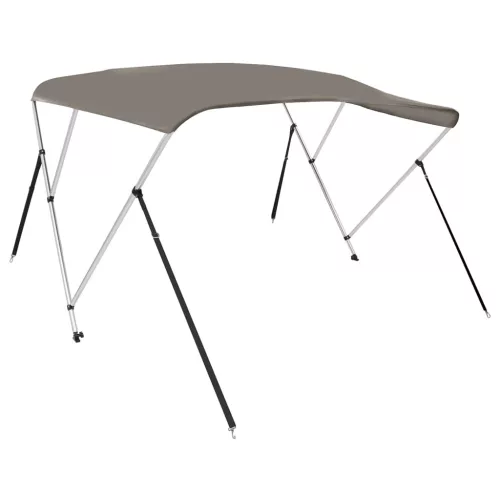 szürke háromágú bimini tető 183 x 140 x 137 cm