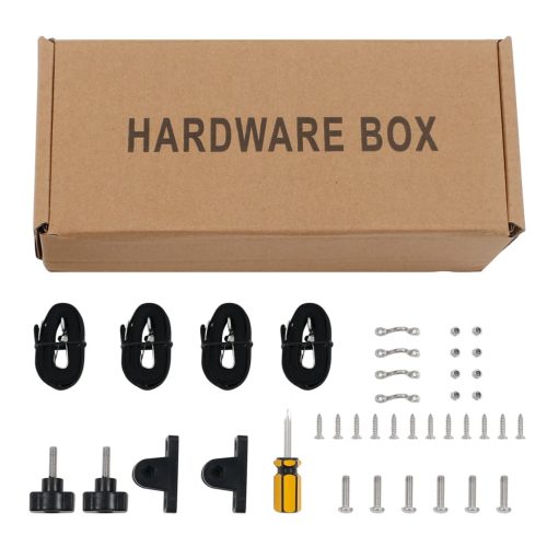  fekete háromágú bimini tető 183 x 180 x 137 cm