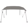  szürke négyágú bimini tető 243 x 196 x 137 cm