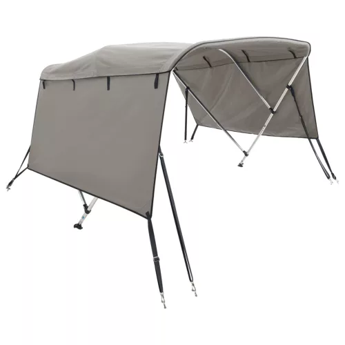  háromágú bimini tető oldalfalakkal 183 x (137-152) x 137 cm