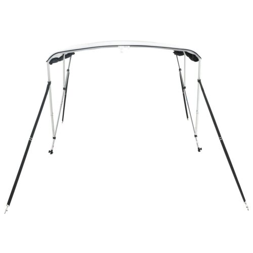  háromágú bimini tető hálós oldalfalakkal 183x(154-167)x137 cm