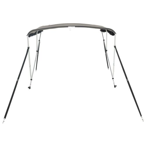  háromágú bimini tető hálós oldalfalakkal 183x(137-152)x137 cm