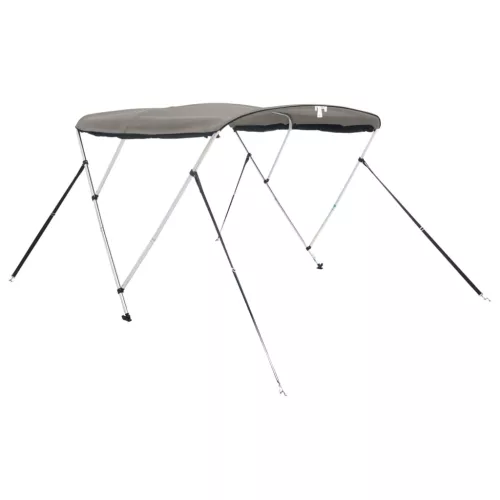  háromágú bimini tető hálós oldalfalakkal 183x(154-167)x137 cm