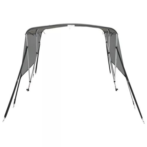  háromágú bimini tető hálós oldalfalakkal 183x(154-167)x137 cm