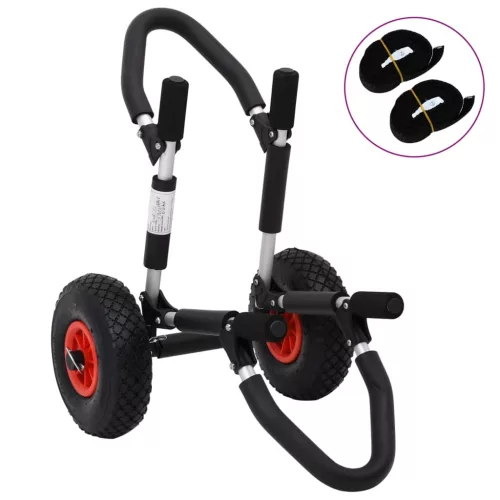  összecsukható alumínium SUP kocsi szörfdeszkához 45 kg