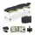 discontmania blue/white 3-zone aluminium massage bed with carry bag  - 3108R