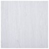 VID fehér öntapadó PVC padlólapok 5,11 m²