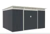 EPT STABIL FÉM KERTI TÁROLÓ 1132 - 340 x 333 CM - ANTRACIT