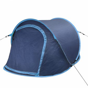 VID Két személyes pop up sátor sötétkék-kék színben