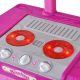 VID Rózsaszín gyermek játékkonyha fényekkel és kiegészítőkkel