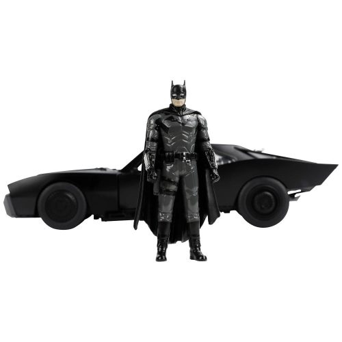 Batmobile mit Batman Figur Film The Batman 2022 1:18 Jadatoys modellautó