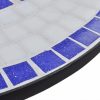 VID Mozaik kerti asztal 60 cm több kék színben