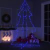 VID 240 LED-es beltéri/kültéri kúp alakú karácsonyfa 118 x 180 cm - kék