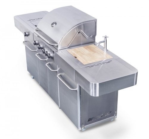 EPT Arizona BBQ Premium Line gázgrill, 6 égőfej + ajándék nyomáscsökkentő