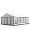 Party šator 6x8m-PROFESSIONAL DELUXE 500g/m2-pojačana konstrukcija krova