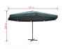 VID Alumínium napernyő - 5 m átmérővel - zöld