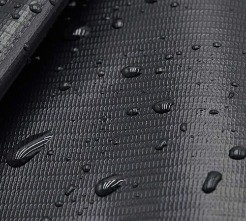 TP 4x4m összecsukható 850N alumínium pavilon, oldalfal nélkül, tűzálló - fekete