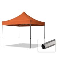 Összecsukható pavilonok 750N ponyvával, acélszerkezettel, oldalfal nelkül