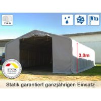 WIKINGER ponyvagarázs/ sátorgarázs 850N 3m oldalmagas