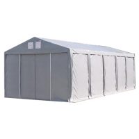 Vario raktársátrak 4m oldalmagassággal-bejárat típusa: eltolható